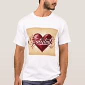 Camiseta Masculina Básica Gratitude T-shirt (Voorkant)