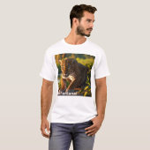 Camiseta Masculina Básica Onça Pintada T-shirt (Voorkant volledig)
