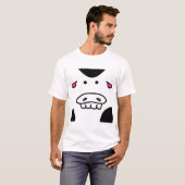 Camiseta Masculina Cow Evolution T-shirt (Voorkant volledig)