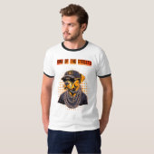 Camiseta masculina Dog King T-shirt (Voorkant volledig)