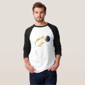 Camiseta masculina Faces T-shirt (Voorkant volledig)