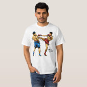 Camiseta Masculina Muay Thai / Boxe Tailandês T-shirt (Voorkant volledig)