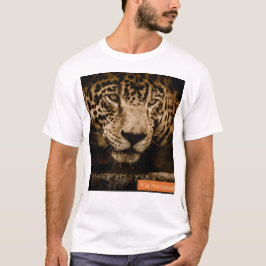 camiseta Masculina Via Pantanal Onça T-shirt