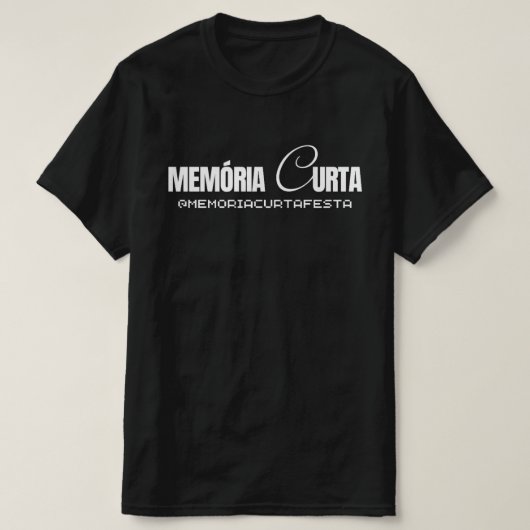 camiseta Memória Curta festa III T-shirt (Design voorkant)