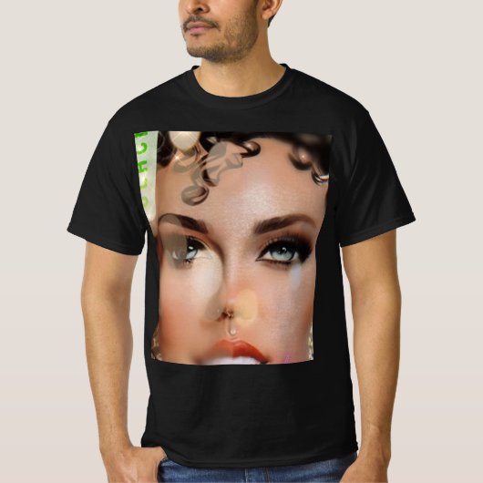 Camiseta Miley Curly T-shirt (Voorkant)