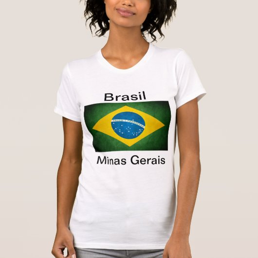 Camiseta Minas Gerais Brasil T-shirt (Voorkant)