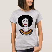 Camiseta moda afro t-shirt (Voorkant)
