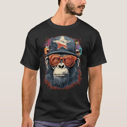 CAMISETA MONKEY STYLE- PRIMATE STYLE T-SHIRT (Voorkant)