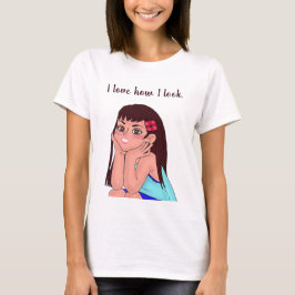 Camiseta mujer i love how i look t-shirt