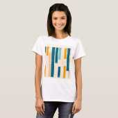 camiseta mujer listas minimal t-shirt (Voorkant volledig)