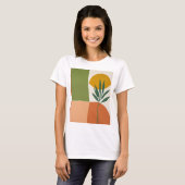 camiseta mujer planta minimal t-shirt (Voorkant volledig)