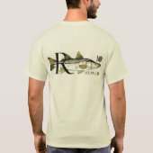 Camiseta Natural Snook (Robalo) T-shirt (Achterkant)