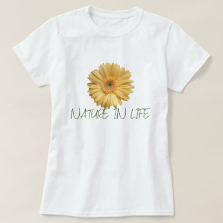 CAMISETA NATUREZA AMARELA T-SHIRT