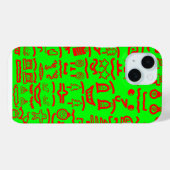 Camiseta Navidad Divertida Case-Mate iPhone Case (Achterkant (horizontaal))