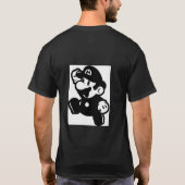 CAMISETA NEGRAS DISENADAS T-SHIRT (Achterkant)