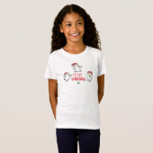 Camiseta Niñas│I Love Christmas T-shirt (Voorkant volledig)