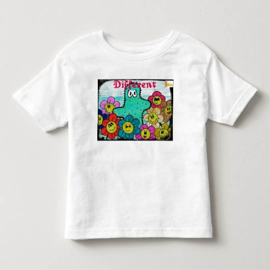 Camiseta niño "Different" Kinder Shirts (Voorkant)