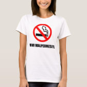 Camiseta no smoking t-shirt (Voorkant)