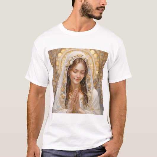 Camiseta Nossa Senhora de Fátima T-shirt (Voorkant)