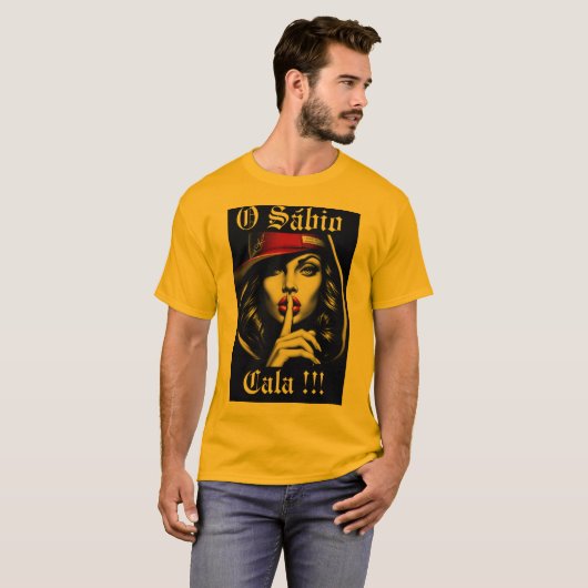 Camiseta O Sábio Cala T-shirt (Voorkant volledig)