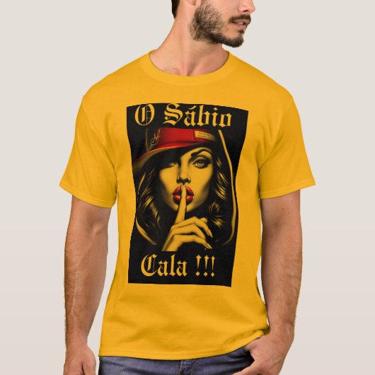 Camiseta O Sábio Cala T-shirt (Voorkant)