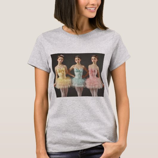 Camiseta original con bailarinas t-shirt (Voorkant)
