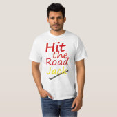 Camiseta Originart Hit The Road, Jack! T-shirt (Voorkant volledig)