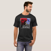Camiseta oscura t-shirt (Voorkant volledig)