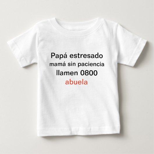 Camiseta papá estresado (Voorkant)