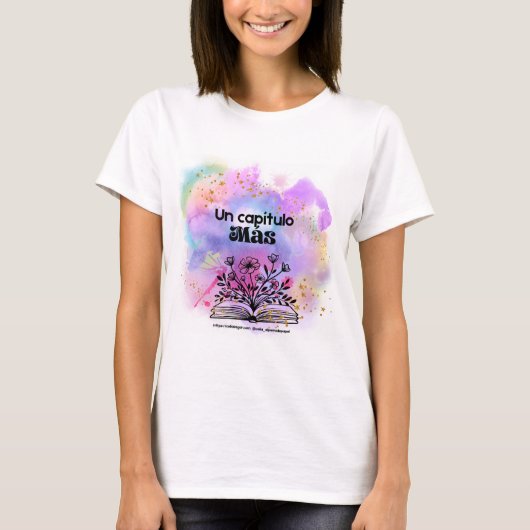 Camiseta para amantes de los libros t-shirt (Voorkant)