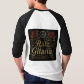 Camiseta para Hombre "Raíz Gitana"  T-shirt (Achterkant)