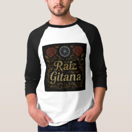 Camiseta para Hombre "Raíz Gitana"  T-shirt