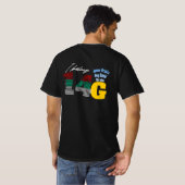 Camiseta para hombres con mensajes biblicos t-shirt (Achterkant volledig)