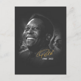 Camiseta Pelé - 1940-2022 Briefkaart