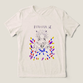 Camiseta Permita-se (Desenho autoral) Tri-Blend Shirt