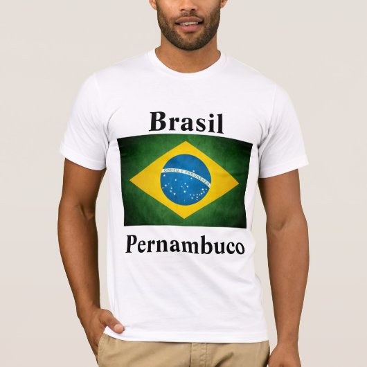 Camiseta Pernambuco Brasil T-shirt (Voorkant)