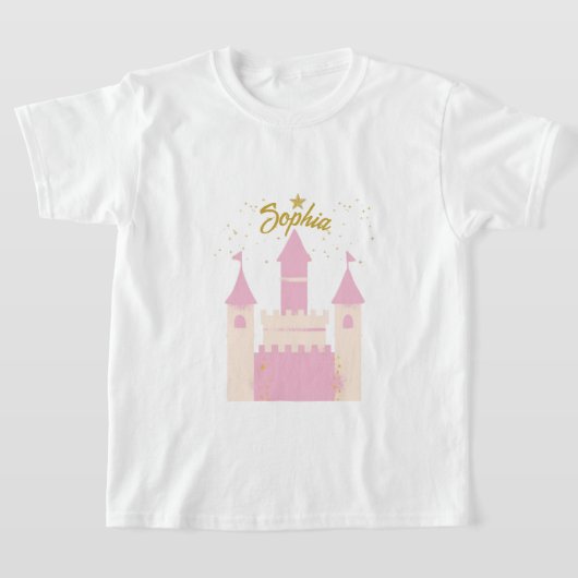 Camiseta Personalizada con Castillo T-shirt (Laagn)