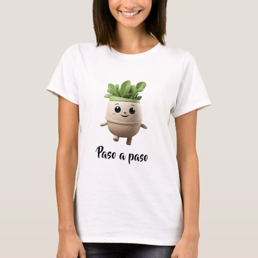 Camiseta Pipo Paso a Paso – Ilustración Emocional T-shirt (Voorkant)