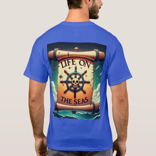 Camiseta Pirata. T-shirt (Achterkant)