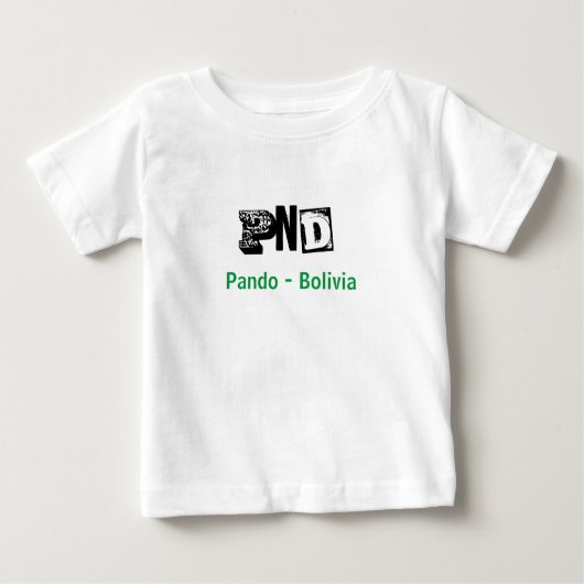 Camiseta PND Pando Bolivia (Voorkant)