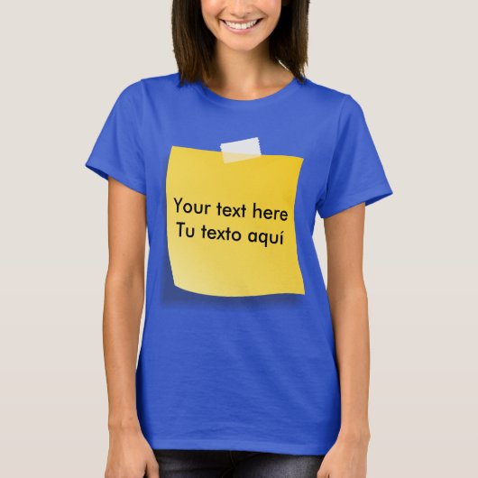 Camiseta post-it t-shirt (Voorkant)