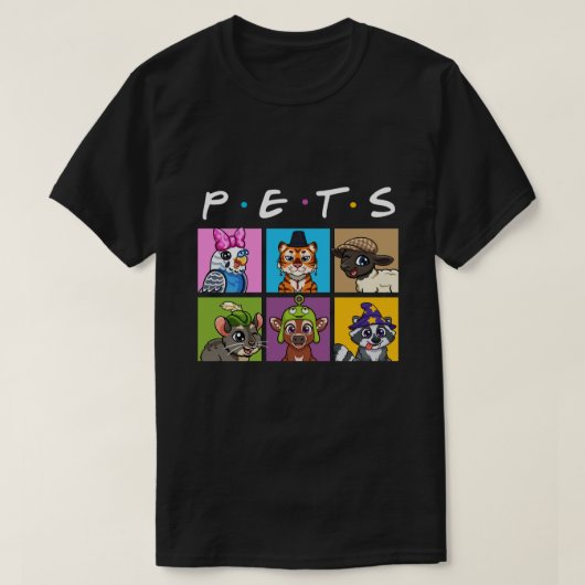 Camiseta PSF | Pets T-shirt (Design voorkant)