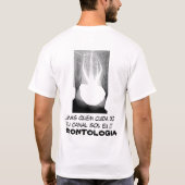 Camiseta "Quem cuida do seu canal" - Vida de Denti T-shirt (Achterkant)