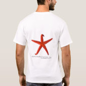 Camiseta Rana + Estrella WhiteLifePhotography.com T-shirt (Achterkant)