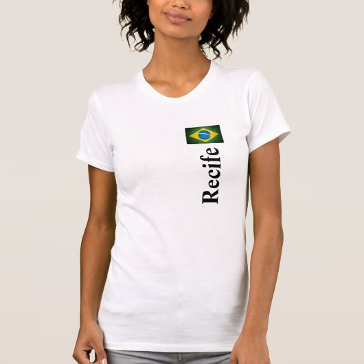 Camiseta Recife Brasil T-shirt (Voorkant)