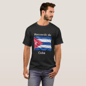 Camiseta recuerdo de Cuba T-shirt (Voorkant volledig)