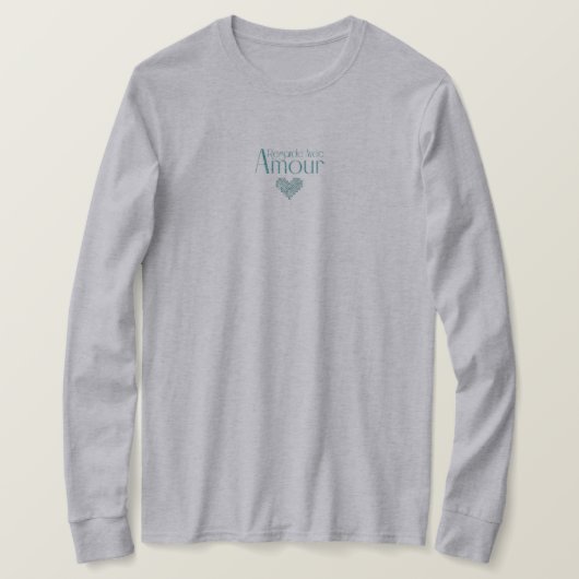 Camiseta Regarde Avec Amour T-shirt (Design voorkant)