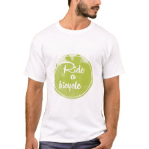 Camiseta Ride a bicycle
