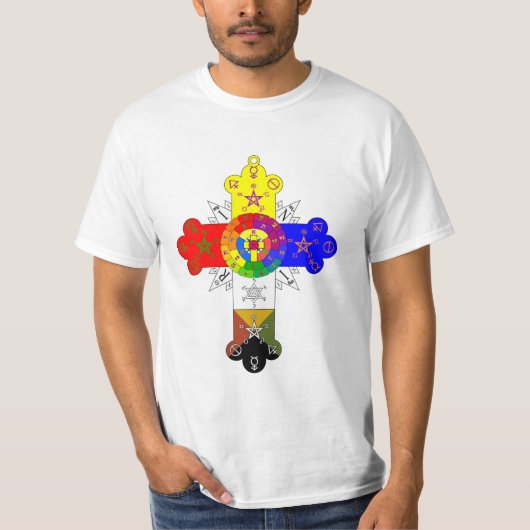 Camiseta Rosacruz Hermetica T-shirt (Voorkant)