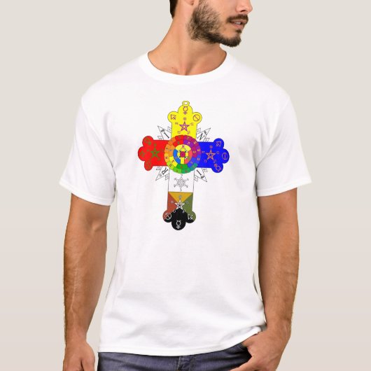 Camiseta Rosacruz Hermética T-shirt (Voorkant)